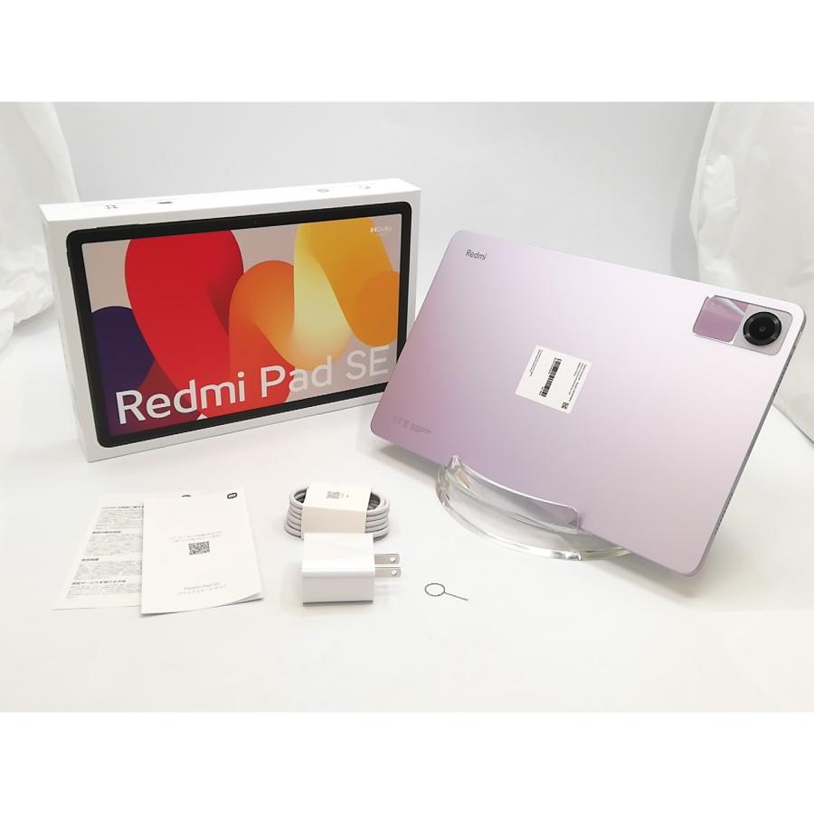 中古】Xiaomi 国内版 【Wi-Fi】 Redmi Pad SE 6GB 128GB ラベンダー 