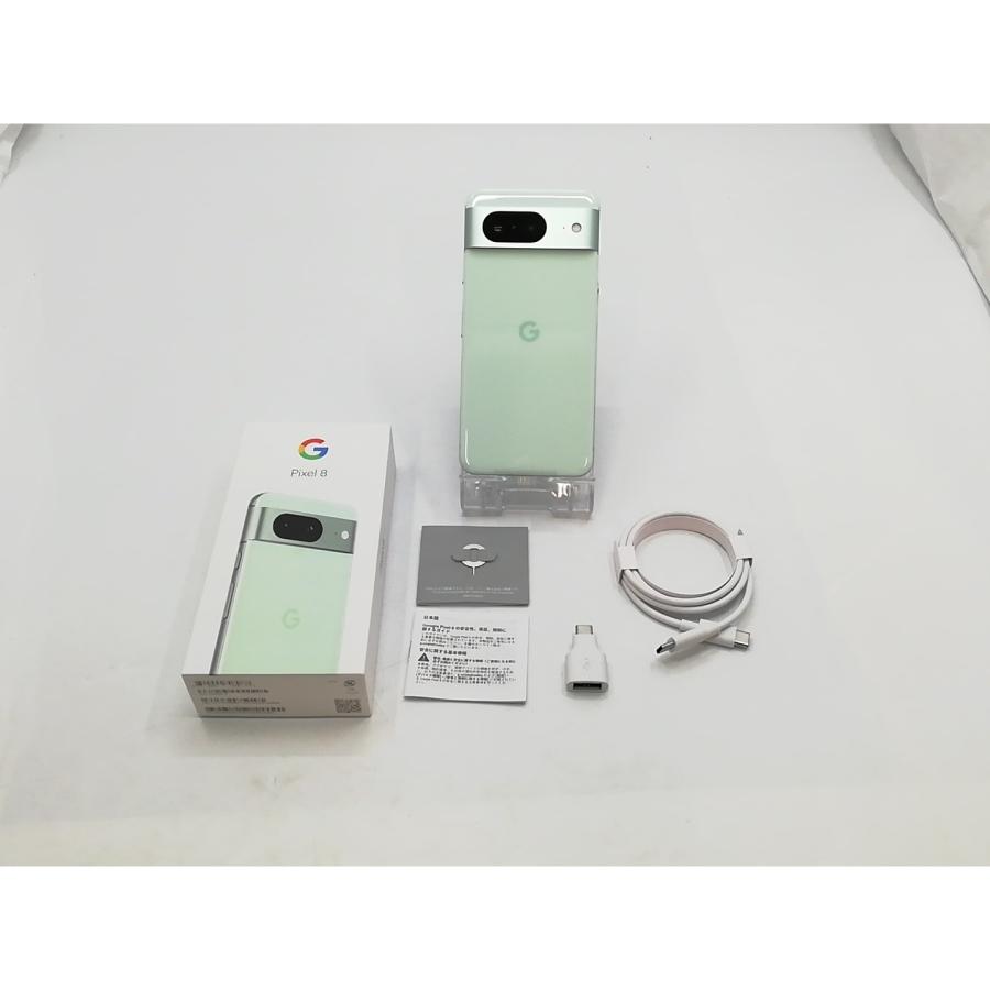 中古】Google 国内版 【SIMフリー】 Pixel 8 ミント 8GB 128GB
