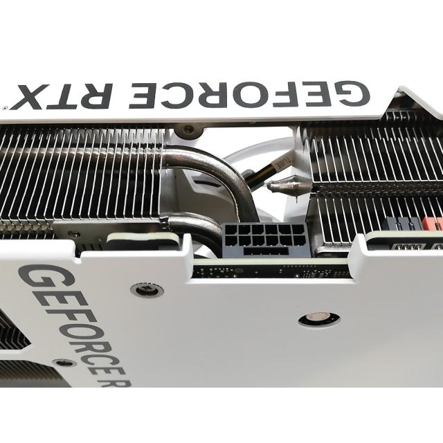 中古】PNY GeForce RTX 4070 Ti 12GB VERTO LED 3FAN White edition 