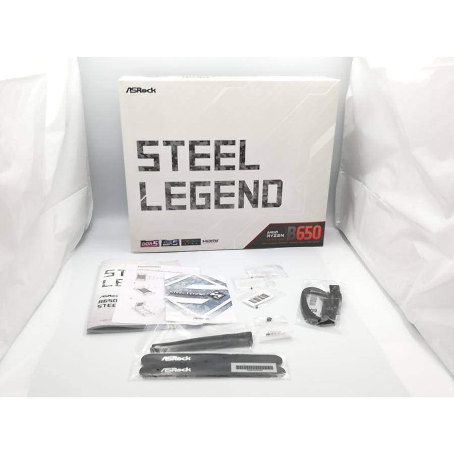 中古】ASRock B650 Steel Legend WiFi B650/AM5/ATX【ECセンター】保証