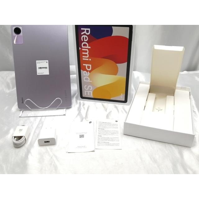中古】Xiaomi 国内版 【Wi-Fi】 Redmi Pad SE 6GB 128GB ラベンダー