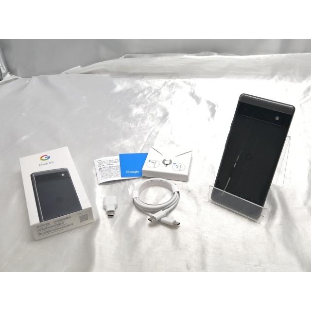 中古】Google 国内版 【SIMフリー】 Pixel 6a チャコール 6GB 128GB