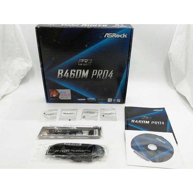 中古】ASRock B460M Pro4 B460/LGA1200/MicroATX【ECセンター】保証