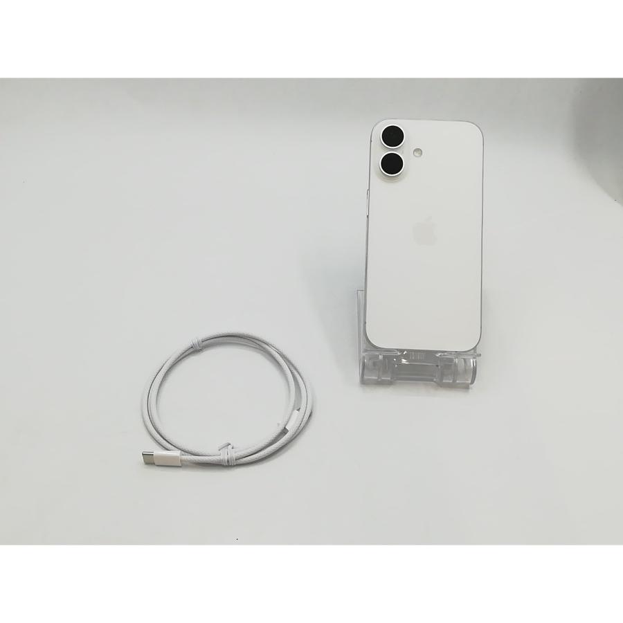 中古】Apple 国内版 【SIMフリー】 iPhone 16 128GB ホワイト MYDR3J/A