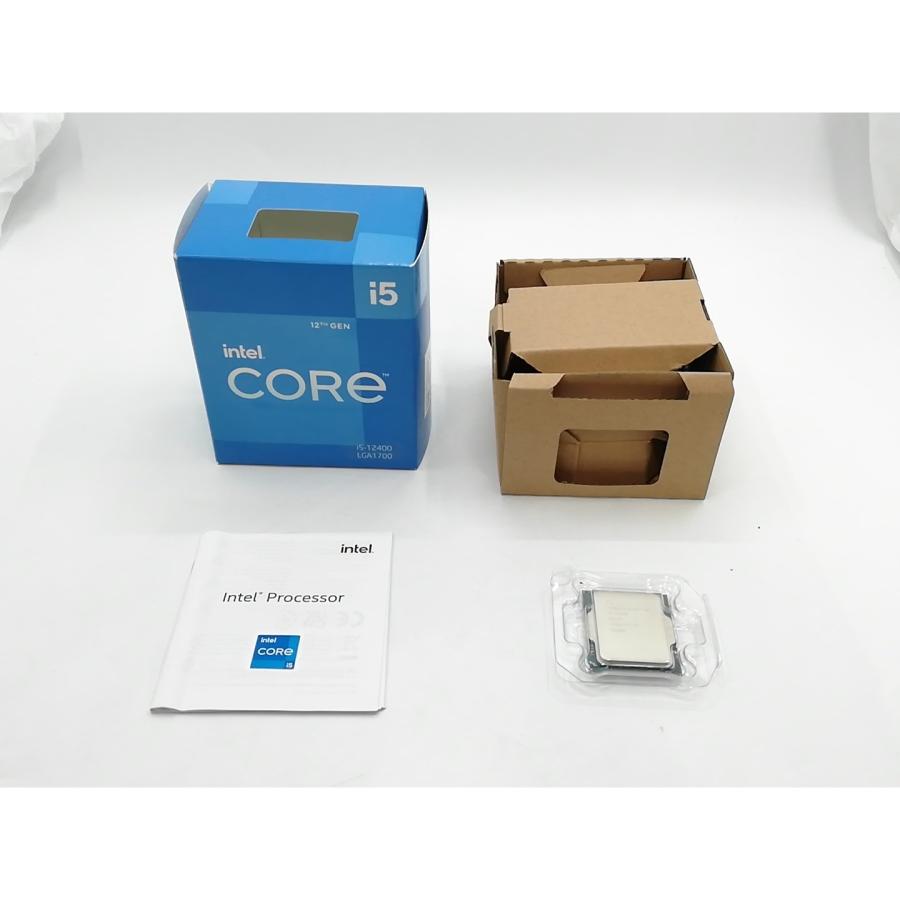 中古】Intel Core i5-12400(2.5GHz) Box LGA1700/6C(P:6C/E:0C)/12T/L3