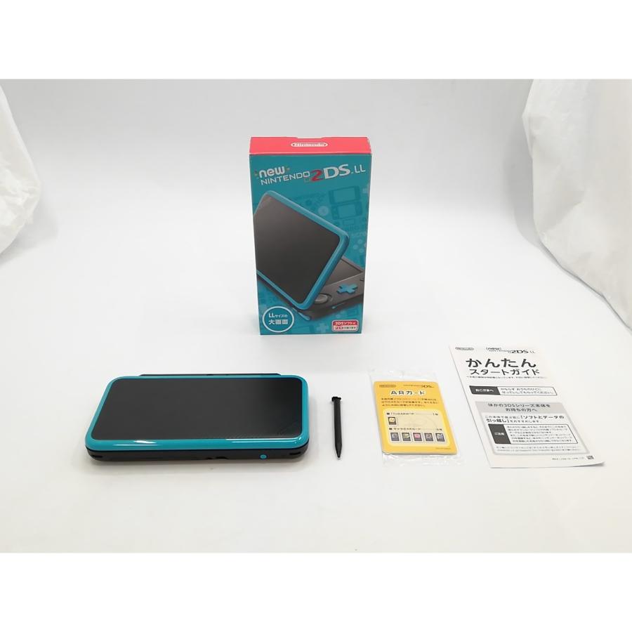 中古】Nintendo Newニンテンドー2DS LL ブラック×ターコイズ JAN