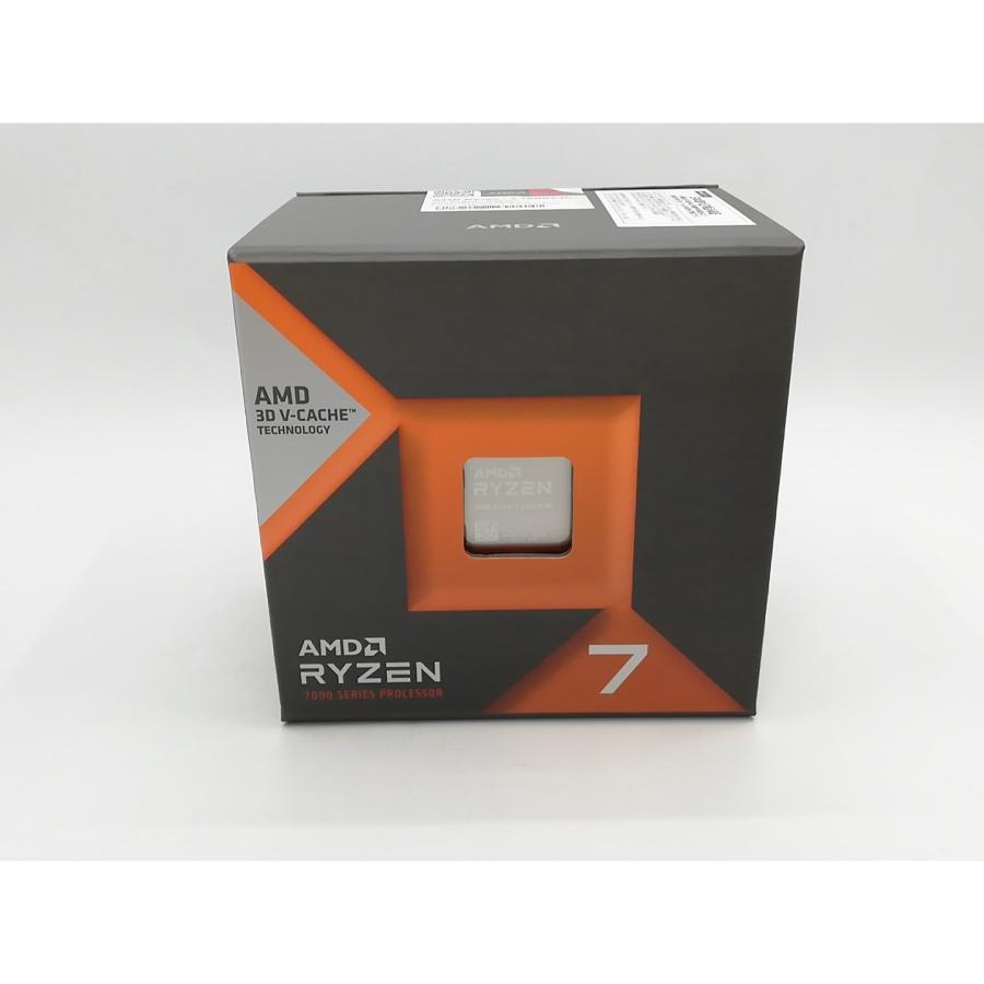 未使用】AMD Ryzen 7 7800X3D (4.2GHz/TC:5GHz) BOX AM5/8C/16T/L3