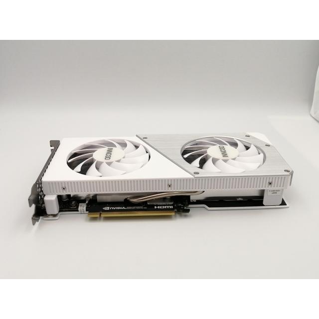 中古】Inno3D GeForce RTX 4060 TWIN X2 OC WHITE N40602-08D6X
