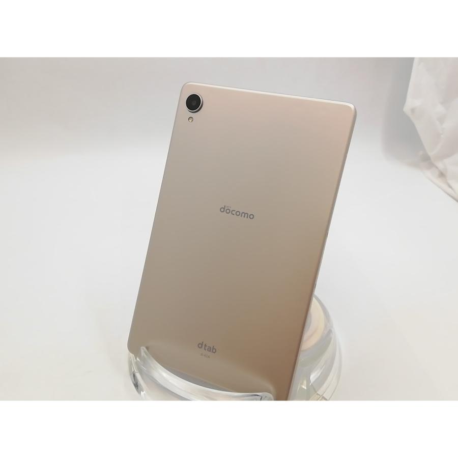 中古】Lenovo docomo 【SIMロックあり】 dtab Compact d-42A ゴールド