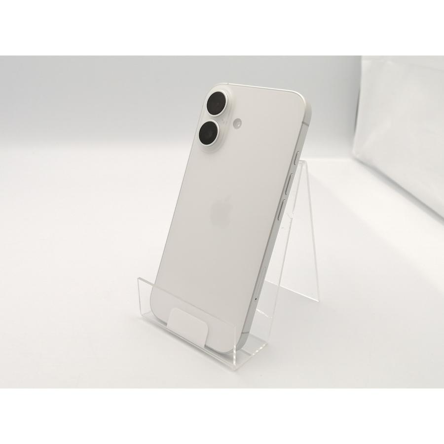未使用】Apple 国内版 【SIMフリー】 iPhone 16 128GB ホワイト MYDR3J