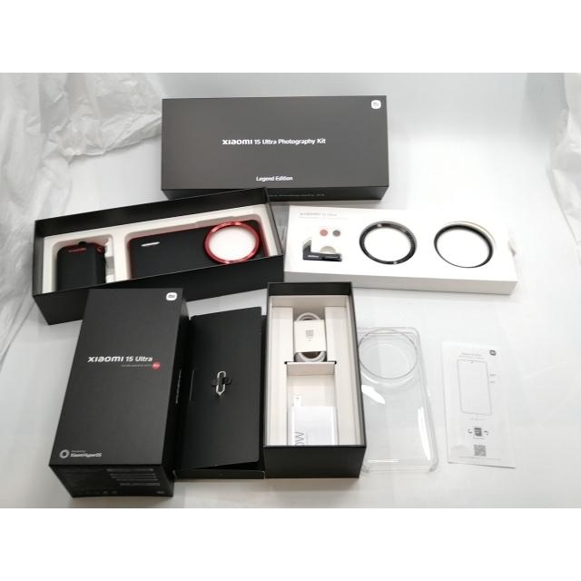 Xiaomi 15 Ultra 国内版512GB 白 キット/ケース付 中古】Xiaomi 国内版