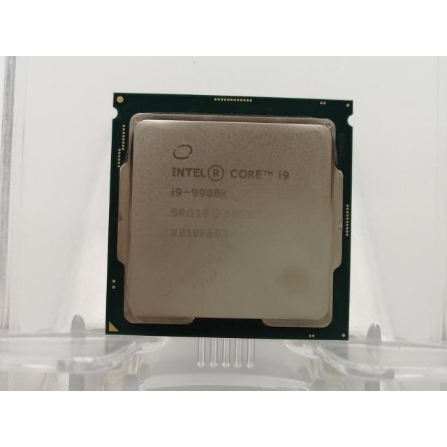 中古】Intel Core i9-9900K (3.6GHz/TB:5GHz/SRG19/R0) bulk LGA1151