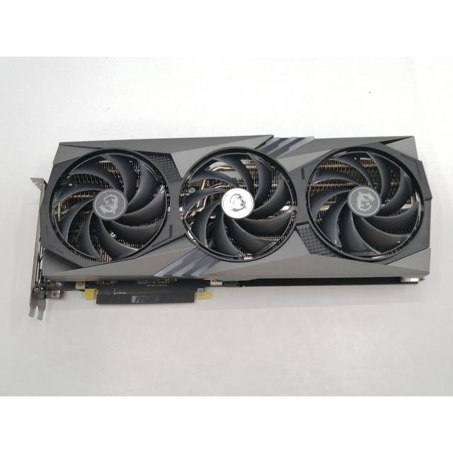 中古】MSI GeForce RTX 4070 GAMING X TRIO 12G RTX4070/12GB (GDDR6X