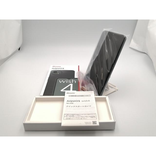 未使用】SHARP docomo 【SIMフリー】 AQUOS Wish4 ブラック 4GB 64GB