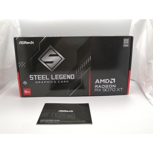 中古】ASRock Radeon RX 9070 XT Steel Legend Dark 16GB