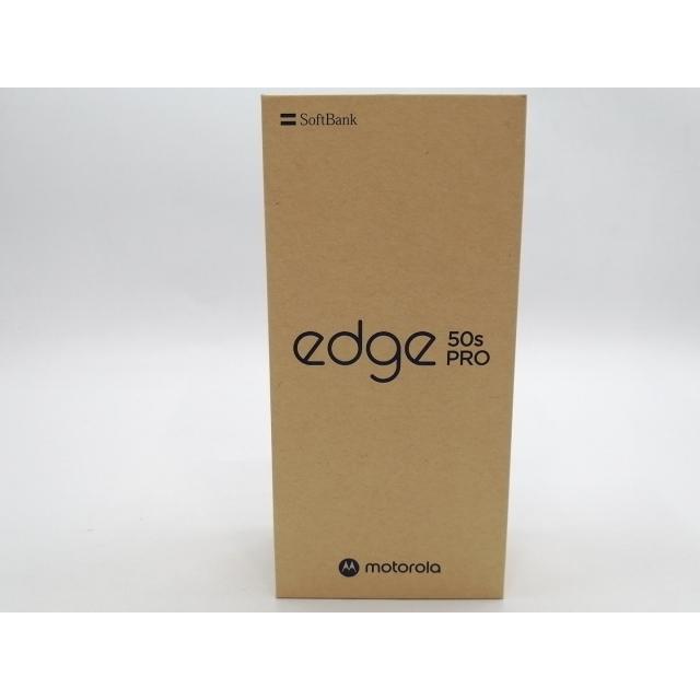 未使用】MOTOROLA SoftBank 【SIMフリー】 motorola edge 50s pro