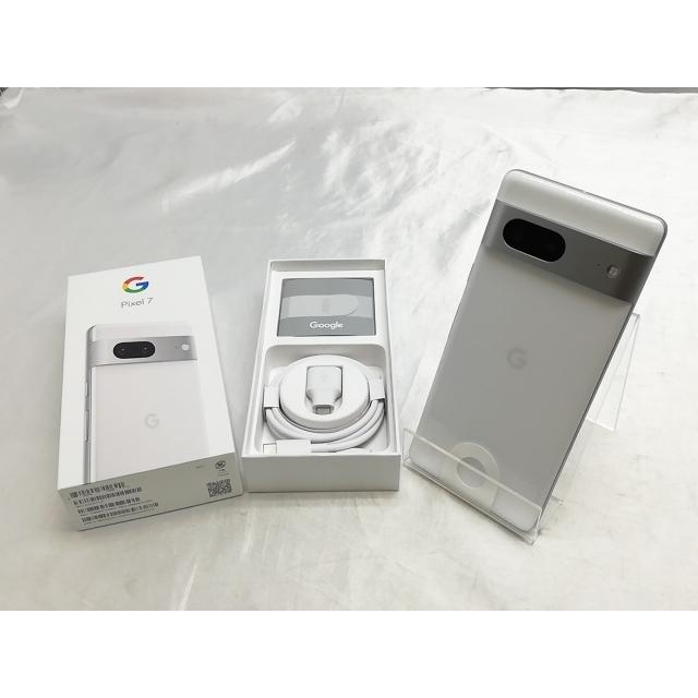 未使用】Google 国内版 【SIMフリー】 Pixel 7 スノー 8GB 128GB G03Z5