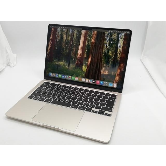 中古】Apple MacBook Air 13インチ M3(CPU:8C/GPU:8C) 8GB/256GB