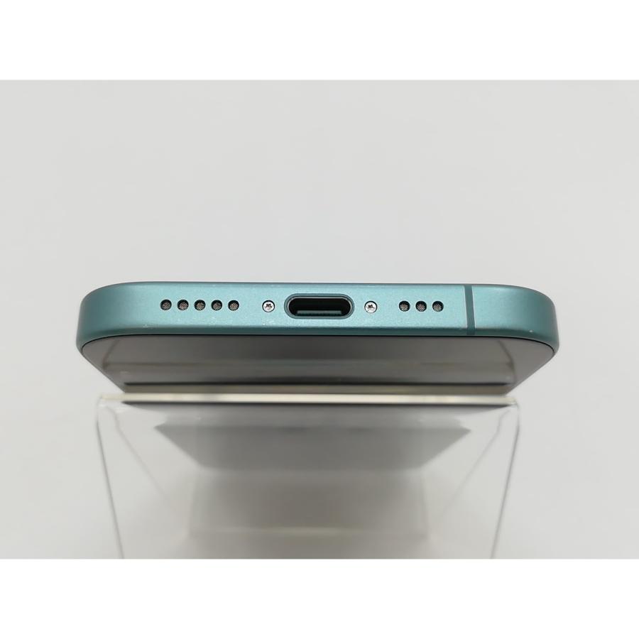 中古】Apple 国内版 【SIMフリー】 iPhone 16 128GB ティール MYDV3J/A