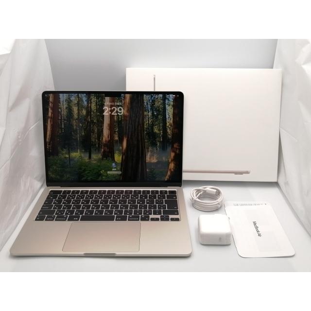 2024 M3 13インチ MacBookAirスターライト24GB/512GB Apple MacBook Air 13.6インチ Liquid Retinaディスプレイ Late 2024