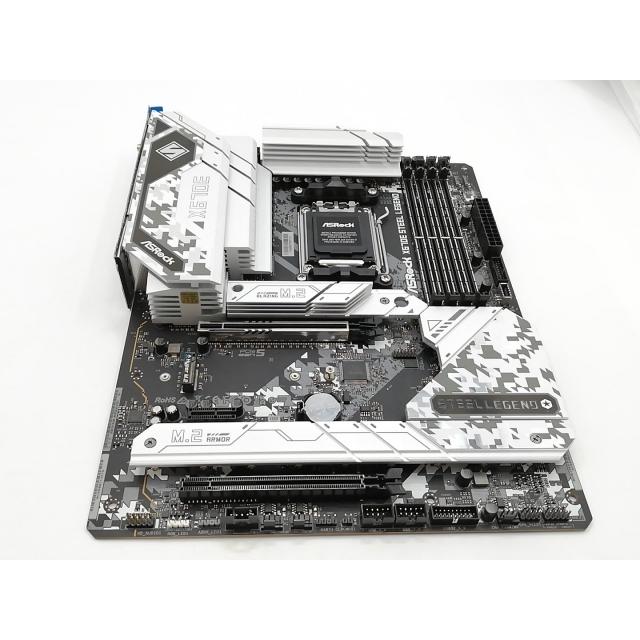 中古】ASRock X670E Steel Legend X670E/AM5/2.5GbitLAN/Wi-Fi6E(ax)+
