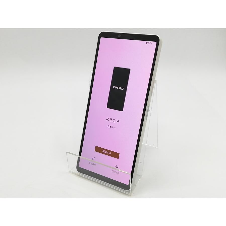中古】SONY 国内版 【SIMフリー】 Xperia 10 V ホワイト 6GB