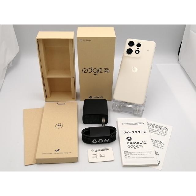 中古】MOTOROLA SoftBank 【SIMフリー】 motorola edge 50s pro