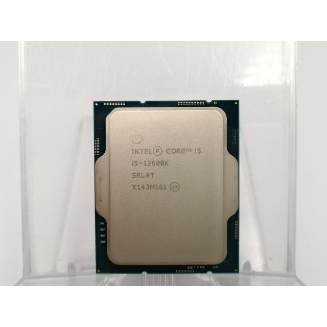 中古】Intel Core i5-12600K(3.7GHz) Box LGA1700/10C(P:6C/E:4C)/16T 