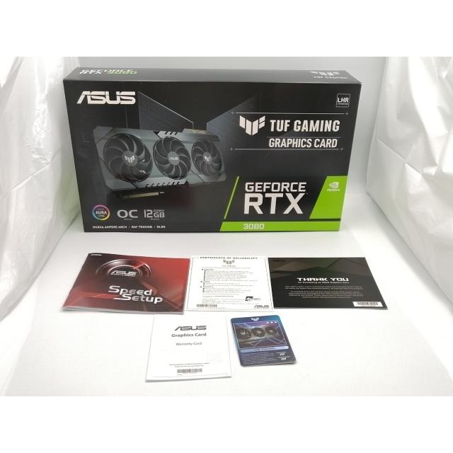 中古】ASUS TUF-RTX3080-O12G-GAMING RTX3080(LHR)/12GB(GDDR6X)【EC