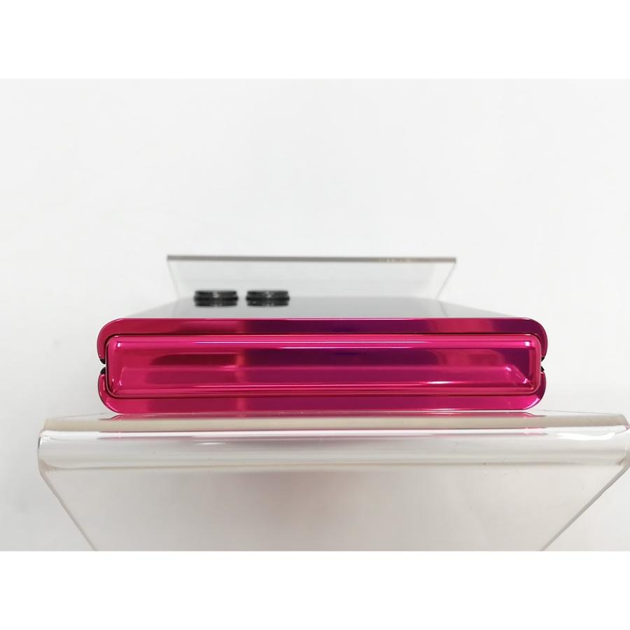 中古】MOTOROLA IIJmio 【SIMフリー】 razr 50 ultra ホットピンク