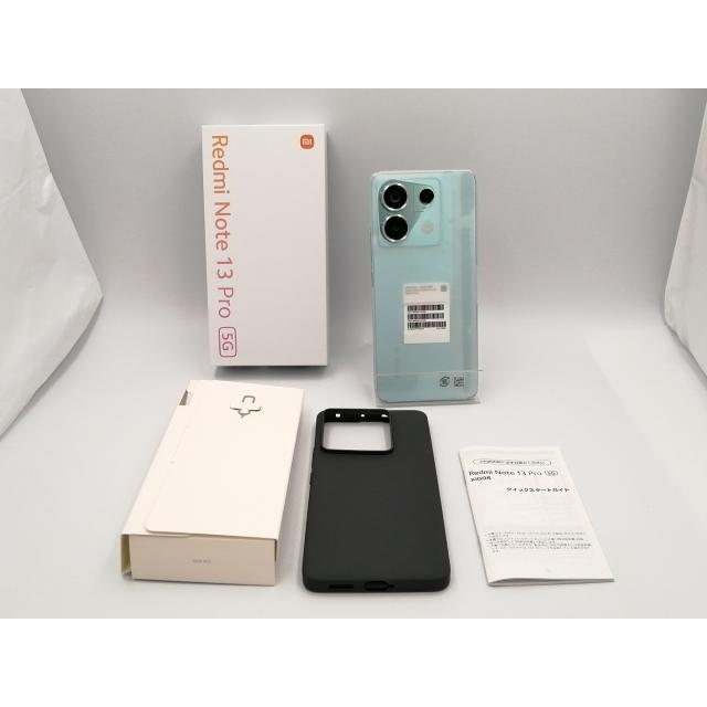 未使用】Xiaomi au 【SIMフリー】 Redmi Note 13 Pro 5G オーシャン