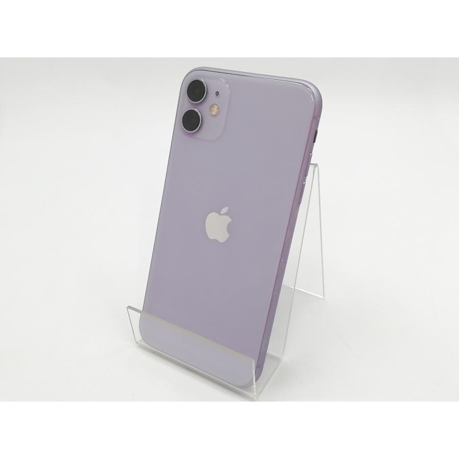 中古】Apple SoftBank 【SIMロック解除済み】 iPhone 11 64GB パープル