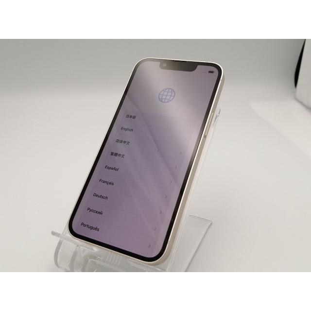 iPhone 13 mini 【中古】Apple au 【SIMフリー】 128GB スターライト