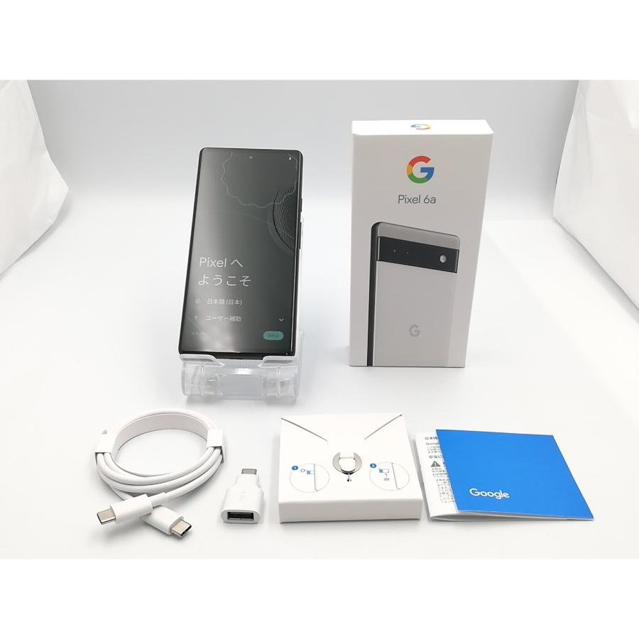 中古】Google SoftBank 【SIMフリー】 Pixel 6a チョーク 6GB 128GB