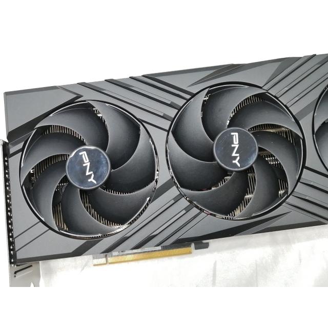 中古】PNY GeForce RTX 4090 24GB VERTO LED 3FAN VCG409024TFXPB1