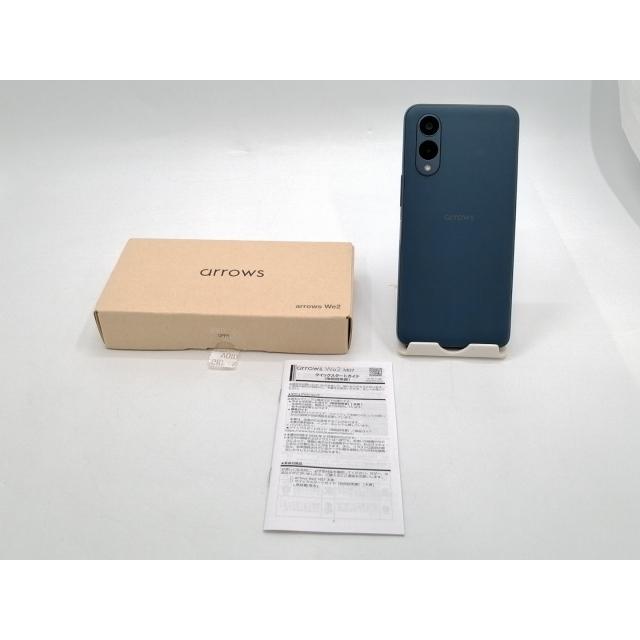 中古】FCNT 楽天モバイル 【SIMフリー】 arrows We2 ネイビー