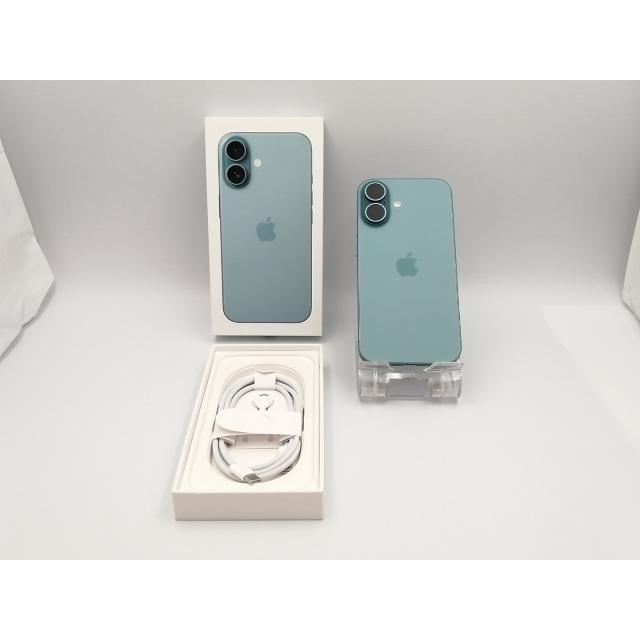 中古】Apple 国内版 【SIMフリー】 iPhone 16 128GB ティール MYDV3J/A