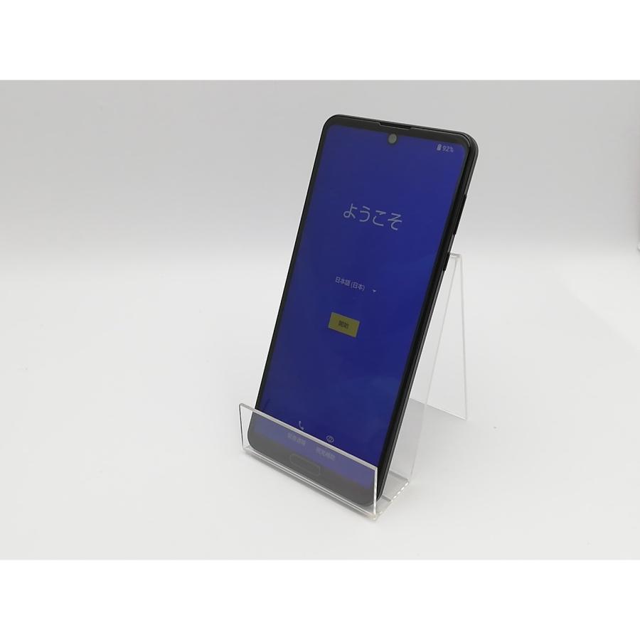中古】SHARP docomo 【SIMロック解除済み】 AQUOS R5G ブラックレイ