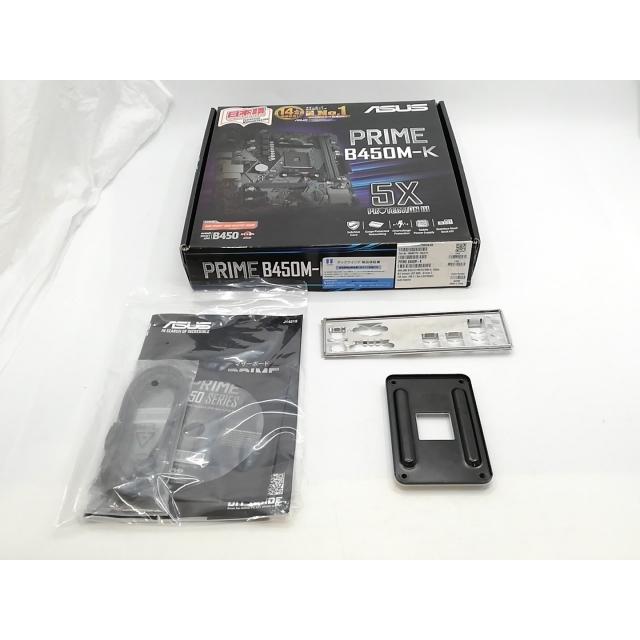 中古】ASUS PRIME-B450M-K B450/AM4/MicroATX【ECセンター】保証期間1