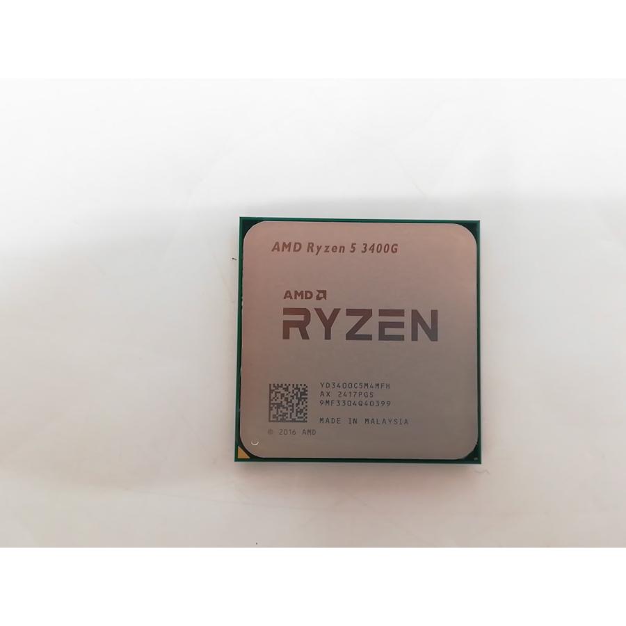 中古】AMD Ryzen 5 3400G (3.7GHz/TC:4.2GHz) BOX AM4/4C/8T/L3 4MB