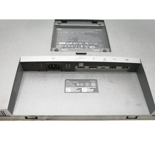中古】DELL P2721Q [27インチ/3840x2160/IPS/非光沢/HDMI/DP/USB-C