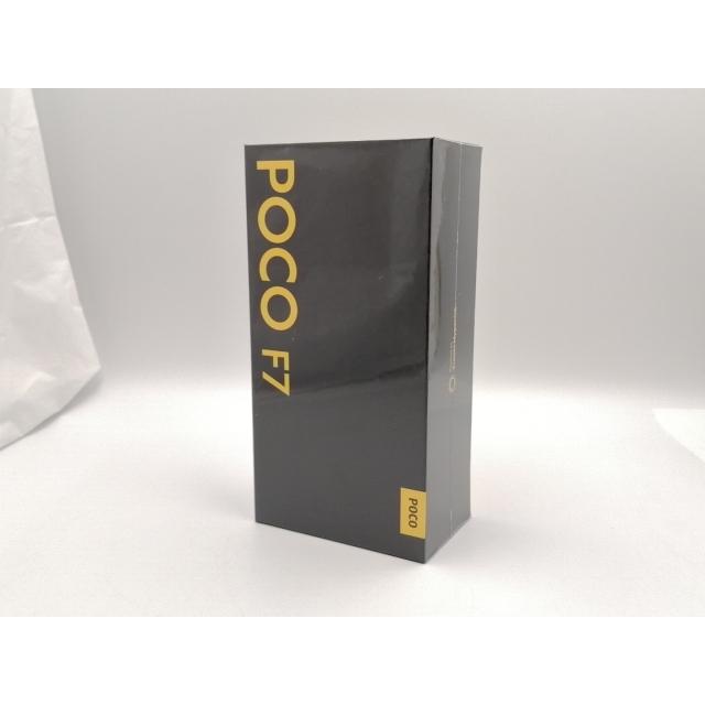 新品未開封 POCO F7 ブラック 国内版 SIMフリー 未使用】Xiaomi 国内版 【SIMフリー】 Poco F7 ブラック 12GB 256GB