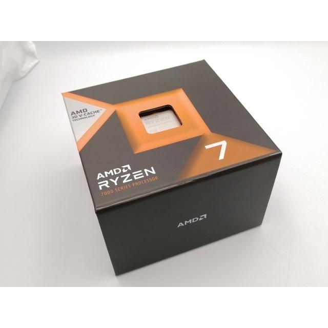 【動作品】AMD Ryzen 7800X3D BOX 未使用】AMD Ryzen 7 7800X3D (4.2GHz/TC:5GHz) BOX AM5/8C/16T/L3
