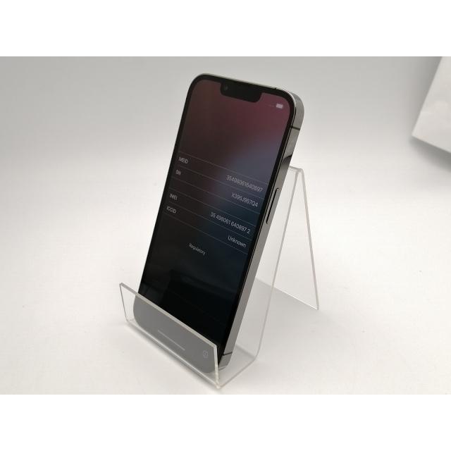 【中古】Apple 国内版 【SIMフリー】 iPhone 13 Pro 256GB グラファイト MLUN3J/A【ECセンター】保証期間１ヶ月【ランクB】の画像