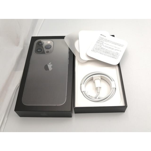 【中古】Apple 国内版 【SIMフリー】 iPhone 13 Pro 256GB グラファイト MLUN3J/A【ECセンター】保証期間１ヶ月【ランクB】の画像