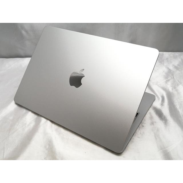 【中古】Apple MacBook Air 13インチ CTO (M3,2024) シルバー M3(CPU:8C/GPU:10C)/16G/256G【ECセンター】保証期間１ヶ月【ランクA】の画像