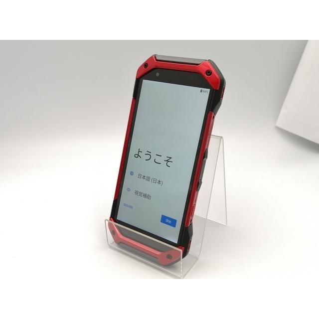 バッテリー良好 TORQUE 5G 128GB レッド SIMフリー(simロック解除済