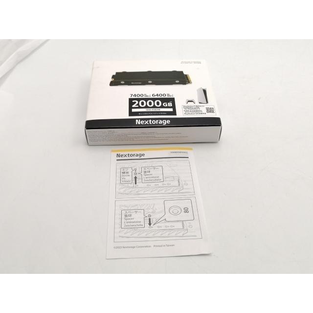 Nextorage ‎NEM-PA 2TB 中古 中古】Nextorage NEM-PA2TB 2TB/M.2 2280(PCIe4.0 NVMe)/TLC【EC