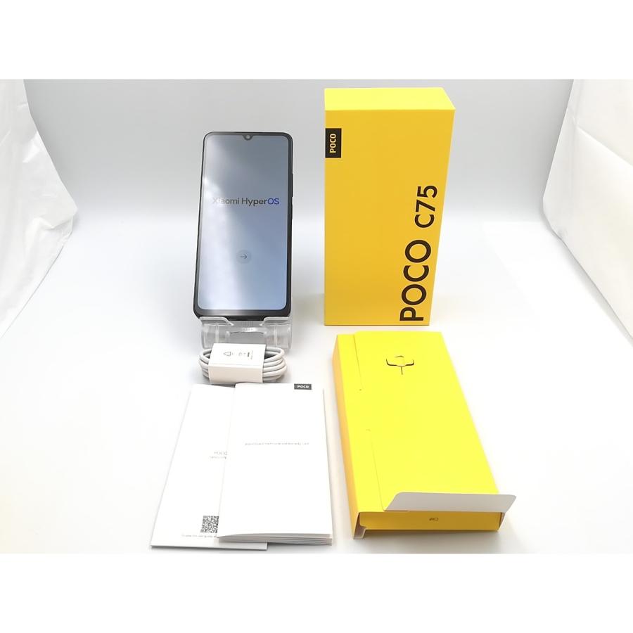 中古】Xiaomi 海外版 【SIMフリー】 POCO C75 8GB 256GB【ECセンター