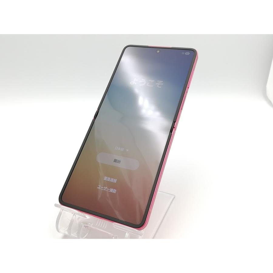 中古】SAMSUNG 国内版 【SIMフリー】 Galaxy Z Flip7 コーラルレッド